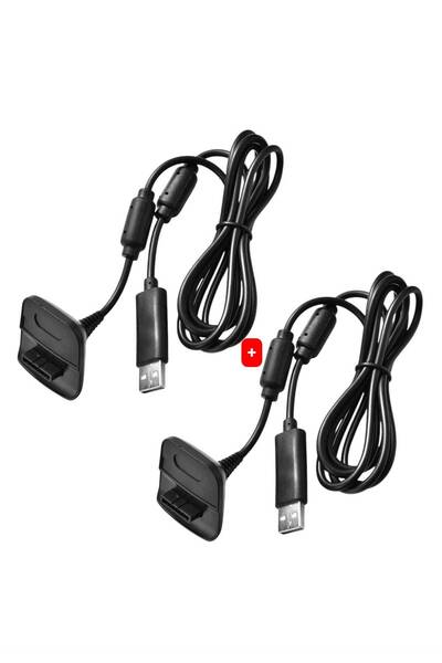 JOYCOR Xbox 360 Gamepad Uyumlu Şarj Kablosu - 1.4 Metre - Oyun Kolu Şarj Kabl...