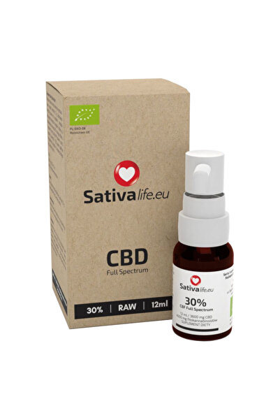 unbranded Sativa Life Ulei CBD 30% Raw 12ml