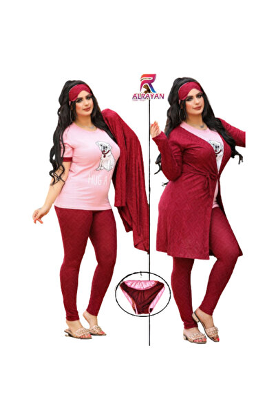 Generic Women's Cotton Multi-Piece Pajamas - Pj 1571
