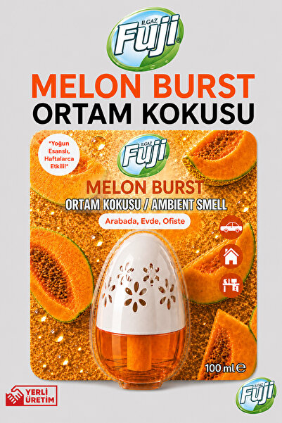 Ilgaz Fuji Kavun Kokulu Dekoratif Ortam Kokusu 100 ml | Melon Burst Kalıcı Ka...