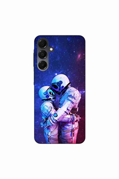 OEM Husa compatibila cu Samsung Galaxy A16 Silicon Gel Tpu Model Astronauts C...
