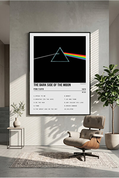 postercraft Poster din lemn cu designul albumului Pink Floyd The Dark Side of...