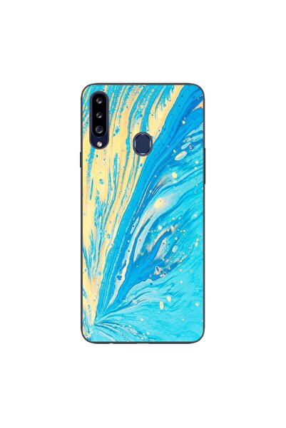 OEM Husa compatibila cu Samsung Galaxy A20S Silicon Gel Tpu Model Aqua Bloom