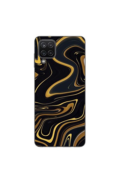 OEM Husa compatibila cu Samsung Galaxy A12 Silicon Gel Tpu Model Acrylic Glow