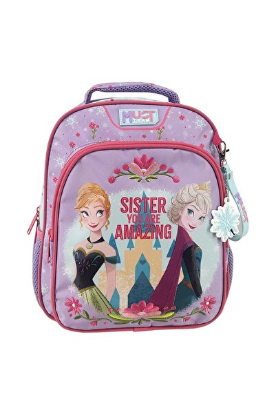MUST Σακίδιο Νηπιαγωγείου Disney Frozen Αδελφές, με την επιγραφή  "Είσαι Κατα...
