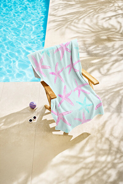Kokopatik Starry Bay Patterned Beach Towel