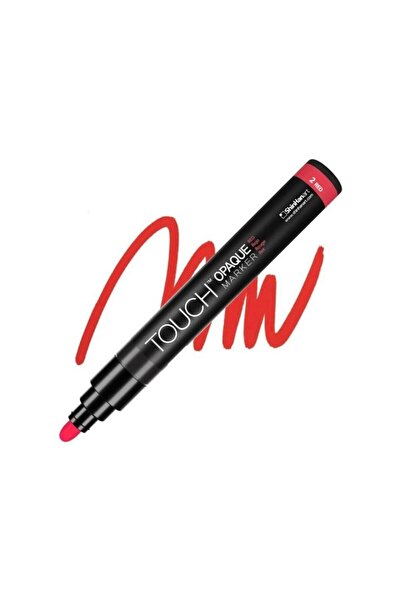 Shinhan Art Touch Opaque Marker Acrylic Pen Medium 1.5-2.3 mm Red