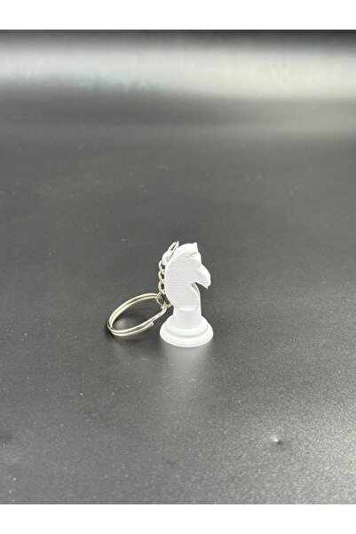 3D Atelier Chess Horse Design Keychain - Stylish and Decorative Figurative Ke...