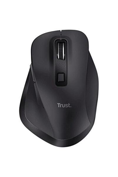 Trust Mouse optic multi-dispozitiv Fyda, USB Wireless/Bluetooth, 2400 DPI, Negru