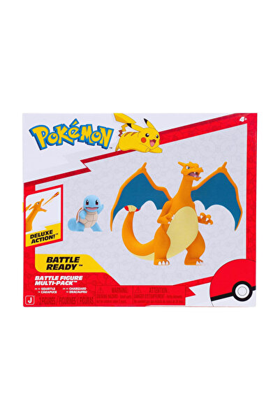 Pokemon Battle 2'li Figür Squirtle & Charmander PKW2283