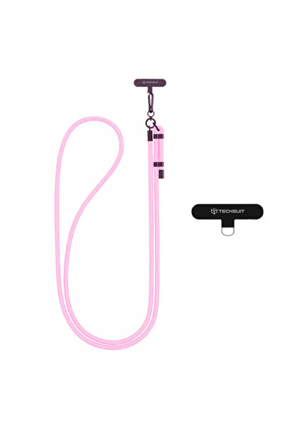 Techsuit Telephone Cord RCS1-25, Light Pink