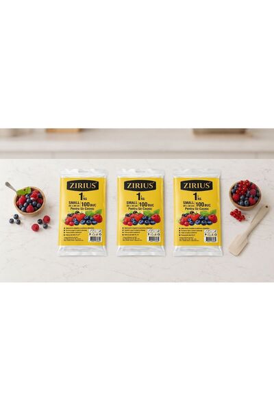 zirius Set 300 Pungi pentru Congelator 1L / 1KG