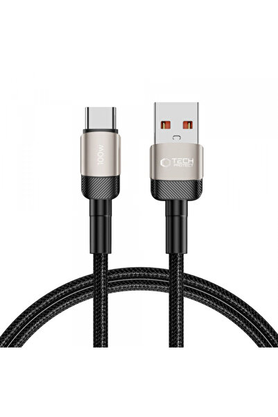 Tech-Protect USB-A - USB-C Ultraboost EVO Καλώδιο Δεδομένων και Φόρτισης, 100...