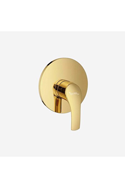Otto Plus Shower Mixer Trim One Line | - Gold