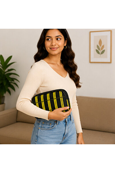 ETEN Womens Cosmetic Bag ETGZES25-02, YELLOW