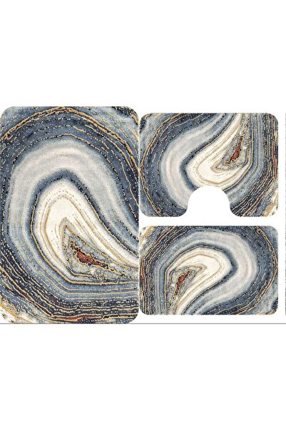 Royal Set covoare baie antiderapante 3 piese ( 1 buc 60x90 cm, 1 buc 60x45 cm...