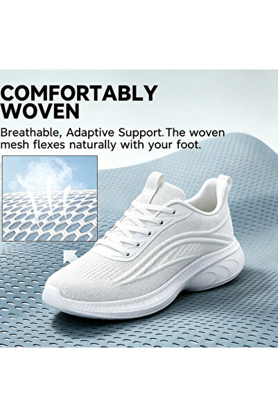 SOSENFER Women's Athletic Shoes, Breathable, Lightweight, and Casual Women's ...