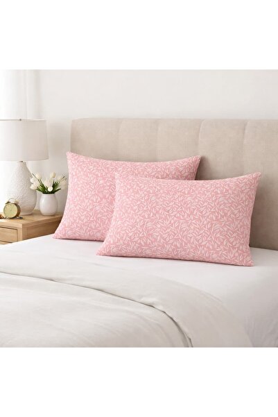 OEM Μαξιλαροθήκες 2 τεμάχια (52x72) Emelia Dusty Rose