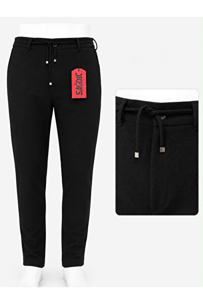 YARIM LASTİKLİ JOGGER PANTOLON