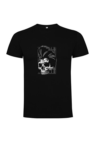 iLovePrints Skull Punk Vector Art Tshirt