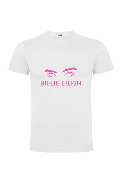 iLovePrints Green-eyed Billie Eilish Tshirt