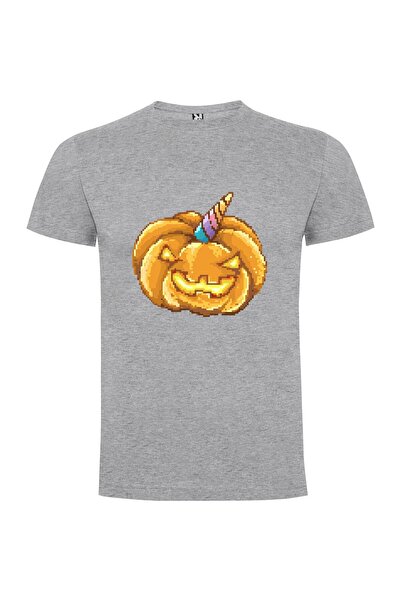 iLovePrints Butterfly Pixel Pumpkin Tshirt