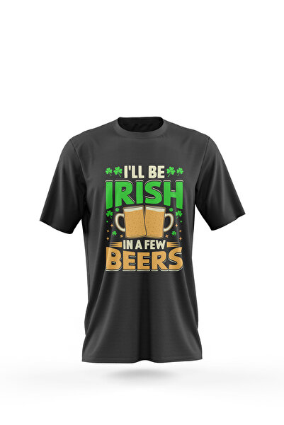 iLovePrints Μπλούζα Funny Irish Beer