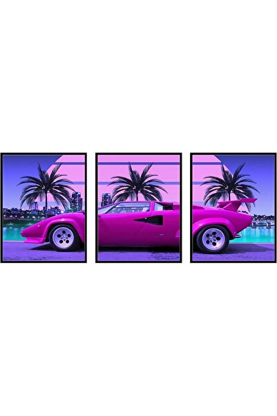 ESSESORIES Cyberpunk 2077 Gaming Poster Wall Art Set of 3 Room Decor Self Adh...