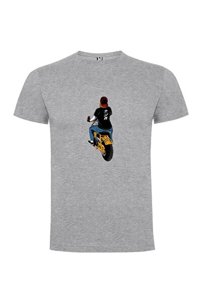 iLovePrints Yellow Ride: Akira Illustration Tshirt