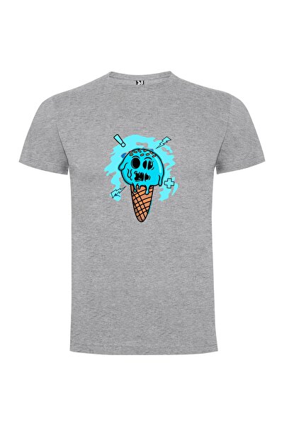 iLovePrints Skull Cone Delight Tshirt