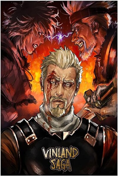 ESSESORIES Vinland SAGA Japan Anime Commemorative Anime Poster Wall Art Room ...