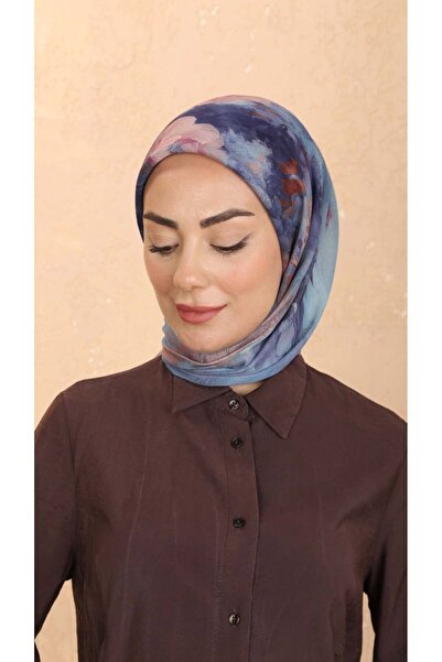 locella Soft Pamuk Eşarp Mor
