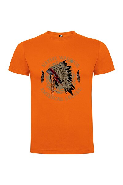 iLovePrints Warrior Legend Headdress Tshirt
