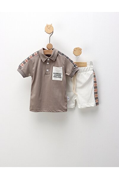 MiniKids Costumas de vara London, gri