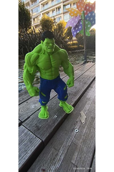 ALFA3DBASKI Hulk Yeşil Dev 3D Baskı Figür - Dekoratif Koleksiyonluk Marvel Ka...