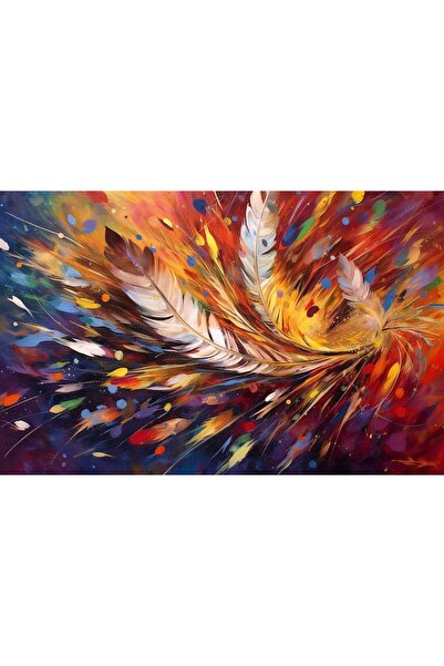 Persona Tablou Canvas, Pene Colorate 2- 100 X 70 cm