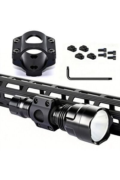 Choice حامل ليزر بمصباح يدوي من Scope Optics مقاس 25.4 مم و1 بوصة لحامل المشب...