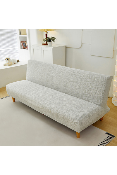 Choice12 L qianhui 1 PC Stretch Jacquard Sofa Bed Cover Futon Cover for Livin...
