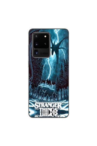 OEM Θήκη συμβατή με Samsung Galaxy S20 Ultra Σιλικόνης Τζελ TPU με σχέδιο Str...