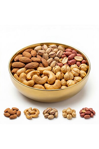 Malatya Kuruyemiş Paketi 5 kg (Badem, Kaju, Fındık, Antep Fıstığı, Tuzlu Yerf...