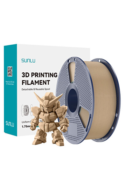 Sunlu Meşe PLA+ 2.0 Filament - 1.75mm - 1 Kg