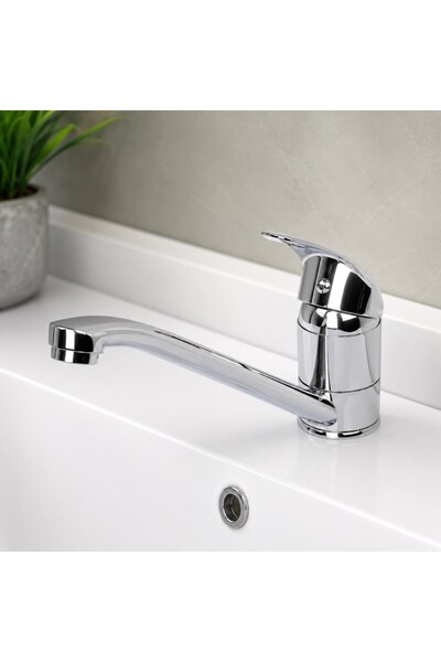 Alessandro DESIGN Baterie Bucatarie si Baie Monocomanda, Pipa Pivotanta, Crom...