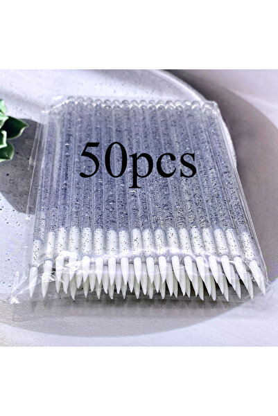 Choice3 50pcs Black 50/300pcs Eyeliner Brushes Eyelash Eyeshadow Applicator L...