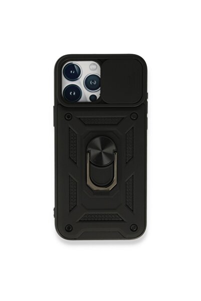 UnDePlus Apple iPhone 15 Pro Max Kılıf Kamera Korumalı Zırh Tank Sürgülü Vega...