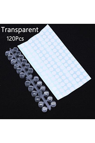 Choice 01 240 Pcs Round False Nail Display Tips Fake Nail Color Chart Nail Sw...