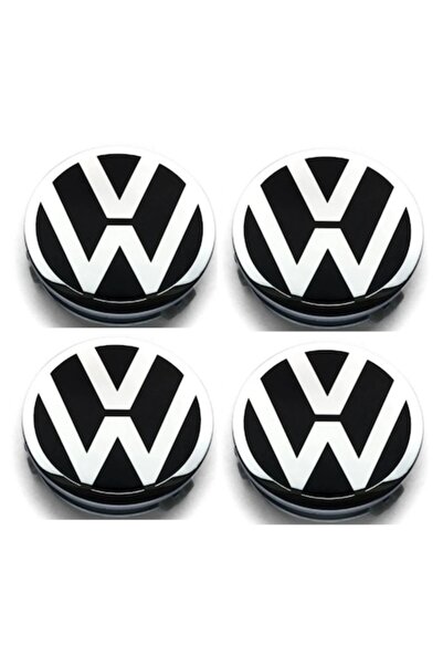 Ventoo Set de 4 capace de roată compatibile cu Volkswagen, diametru exterior ...