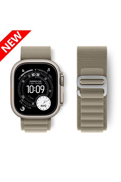 Choice21 S11-46 42 44 45 49mm Olive Alpine/Trail Loop Strap For Watch Ultra 3...