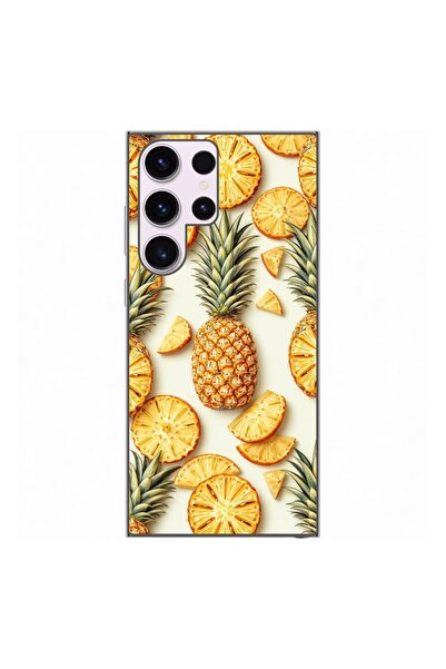 OEM Калъф, съвместим със Samsung Galaxy S23 Ultra, силиконов гел TPU, с шарка...