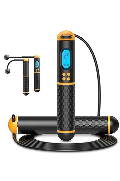 Arabest Smart Jump Rope Electronic Counter Fitness Cordless with Calorie Record