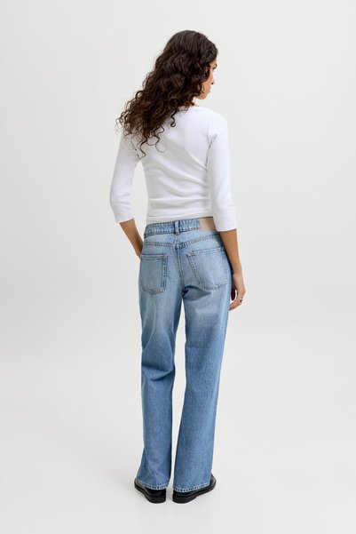 Jack & Jones Kadin Loose Leg Orta Bel Jean - Seville